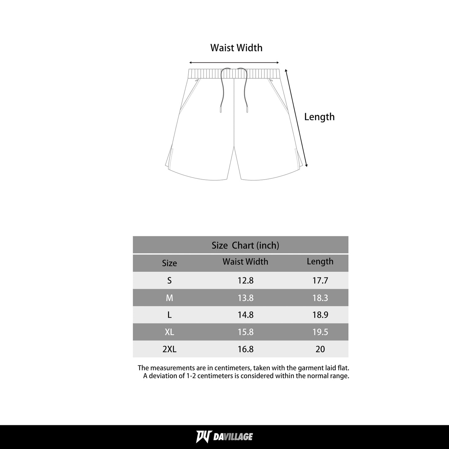 DV Training Shorts